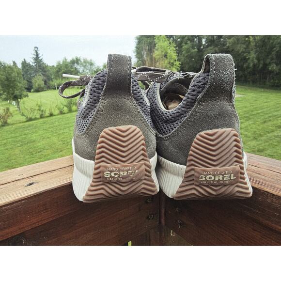 Sorel Women's Out N About Plus Dark Green Waterproof Shoes NL3257-326 Size 9 - Picture 4 of 8